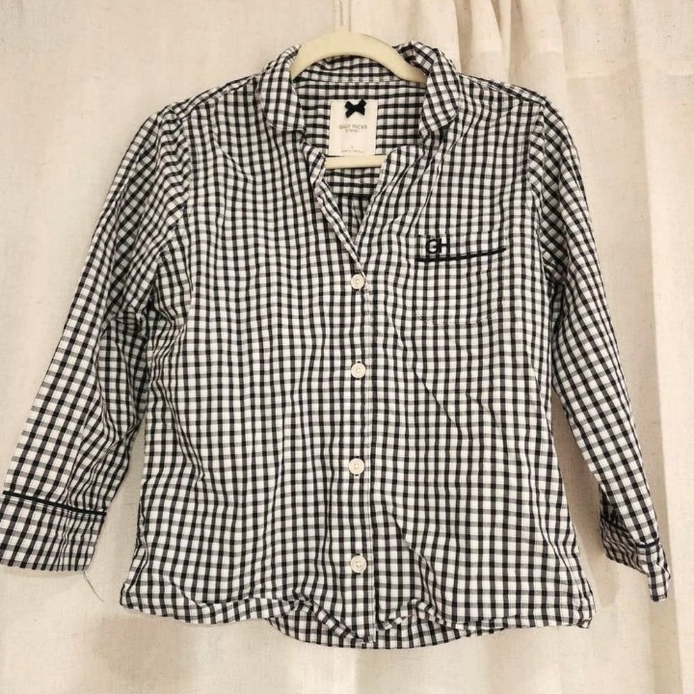 NWOT Gilly Hicks Women's Plaid Collared Shirt